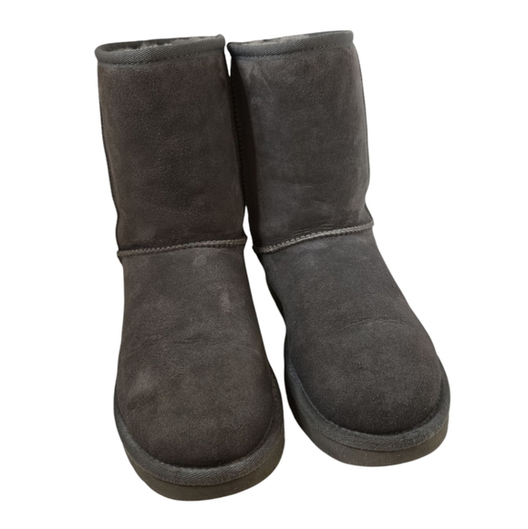 Uggs Classic Short Gray Boots Size 8 - Picture 2 of 9